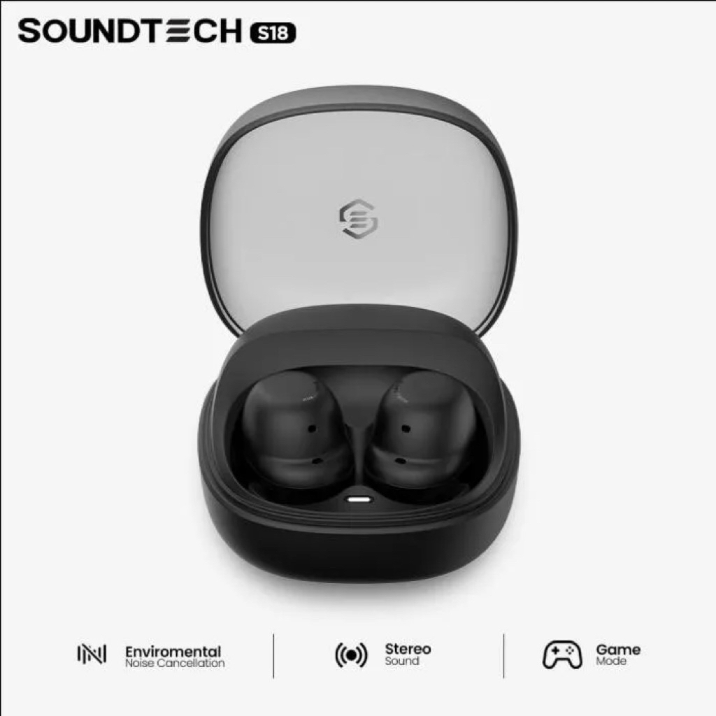SOUNDTECH S18 Bluetooth TWS Wireless Earbuds