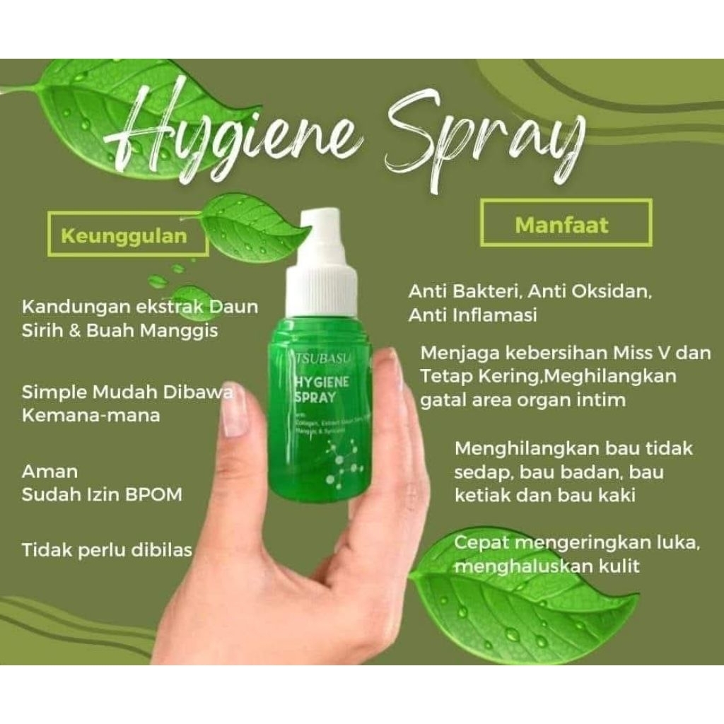 HIGIENE SPRAY BY TSUBASU