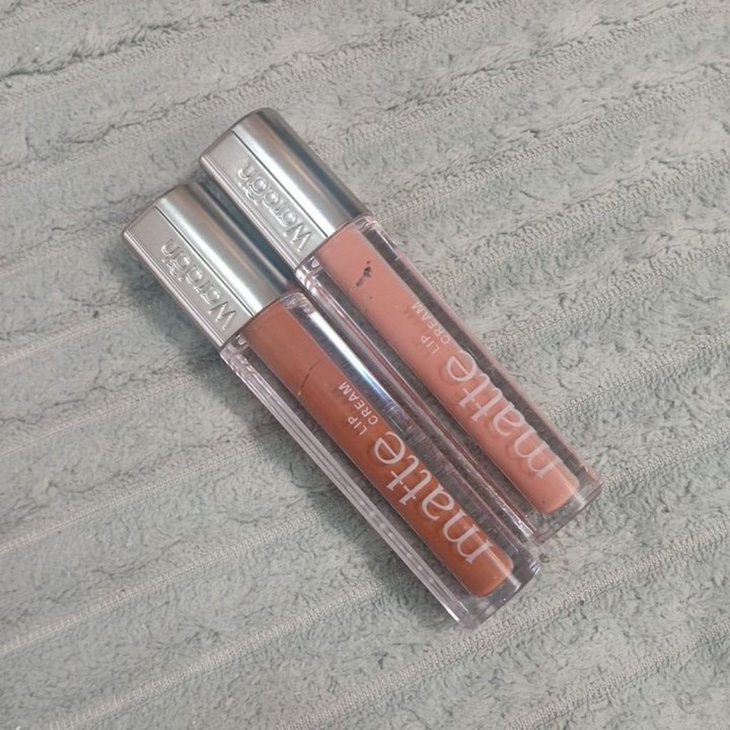 wardah lip matte dan glasting