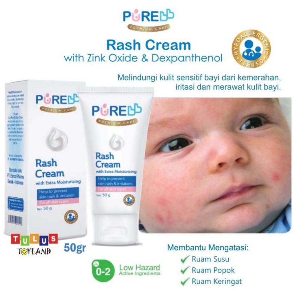 PUREBB RASH CREAM 50GR