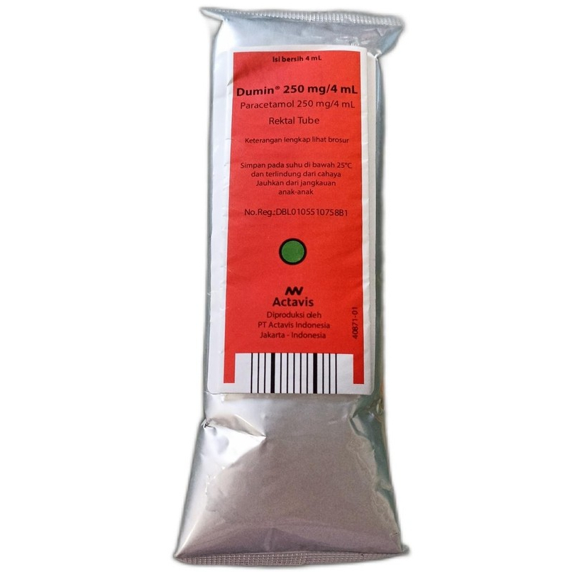 Dumin Rectal Tube 250mg/4ml