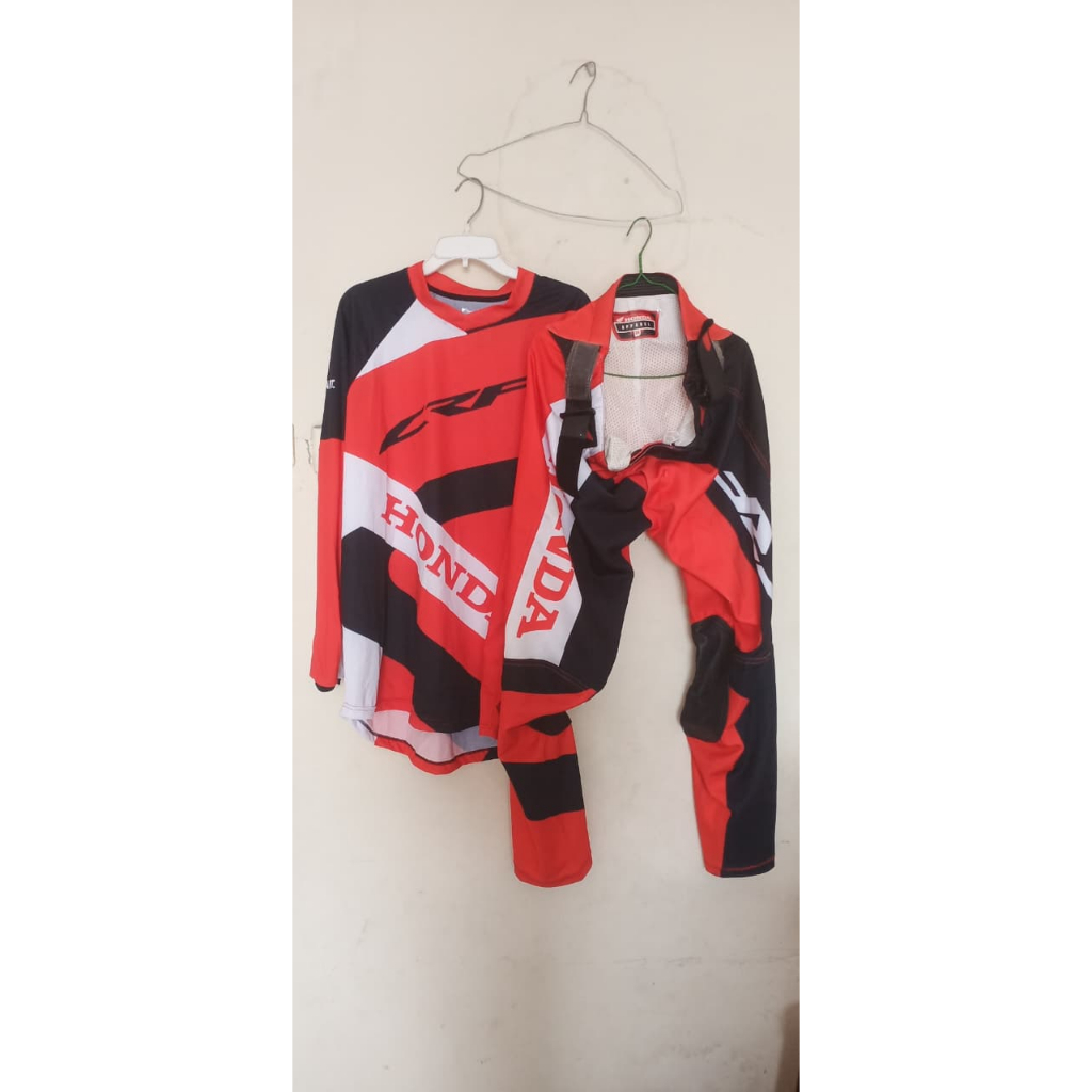SATU SET Jersey Honda CRF Orginal