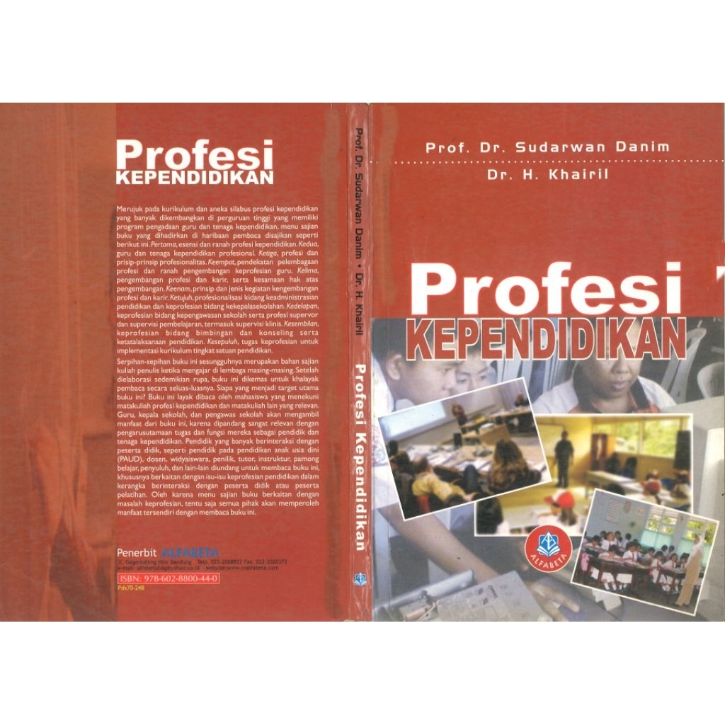Profesi Kependidikan prof. dr. sudarwan danim