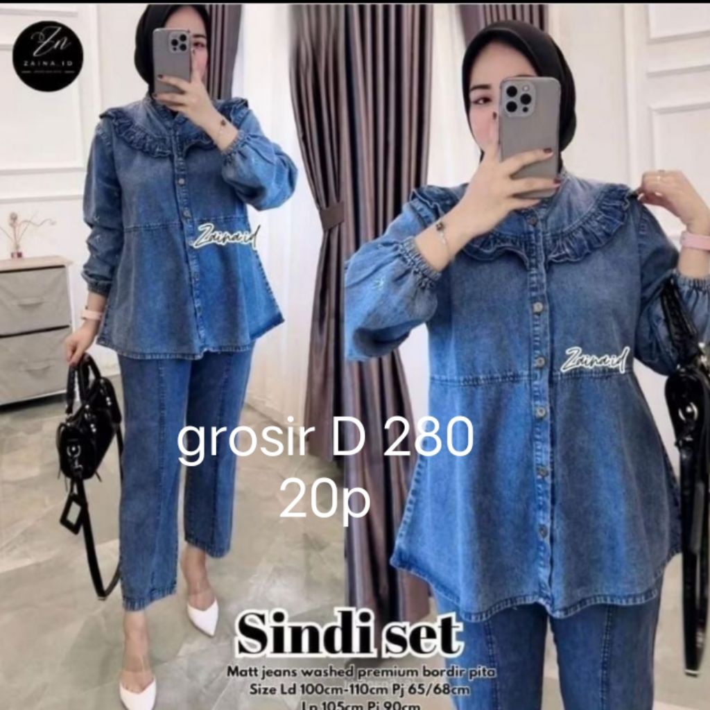 setelan terbaru Jean LD 110