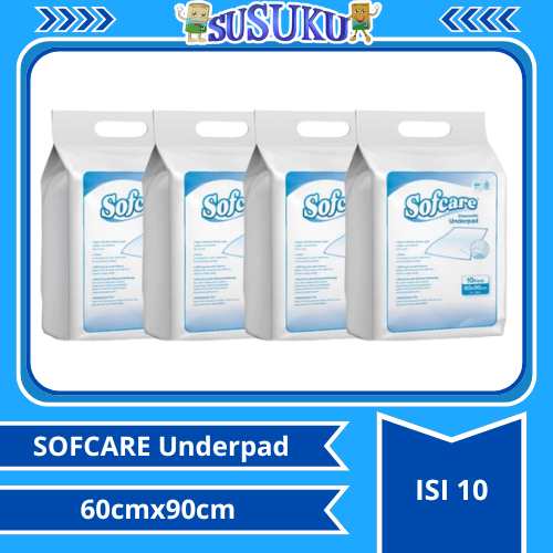 SOFCARE Underpad 60cmx90cm 10's