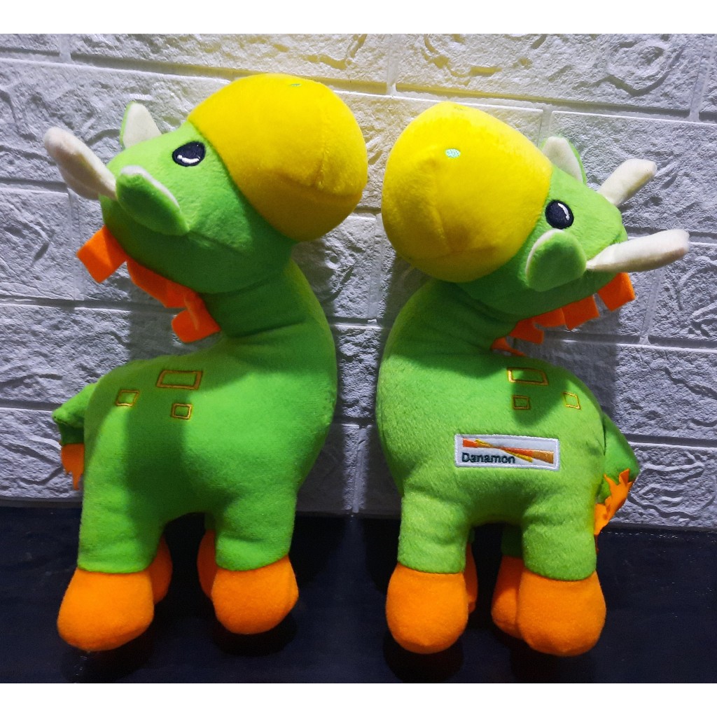 Set Boneka Jerapah Bank Danamon ( 1 Set : 2 Boneka )