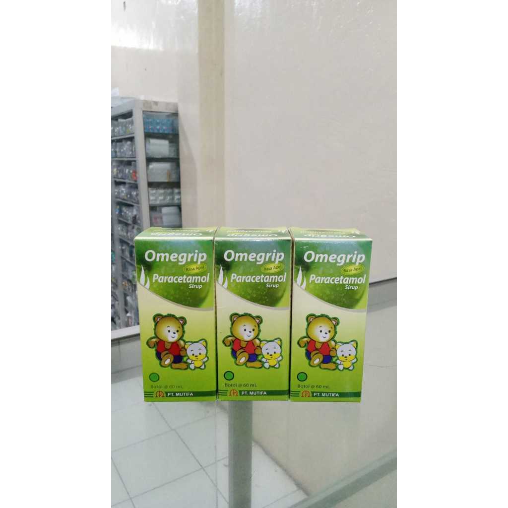 OMEGRIP SYRUP (Paracetamol) 60 ml