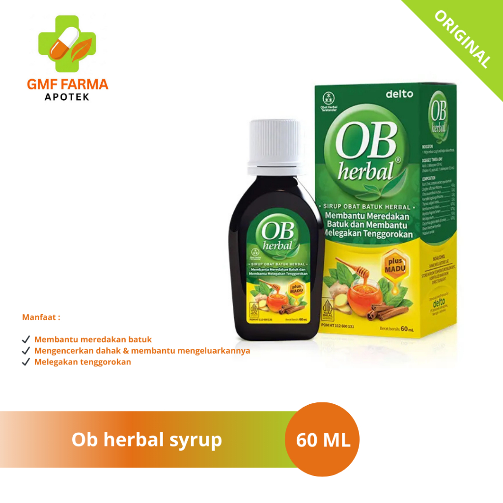 OB herbal Sirup 60ml