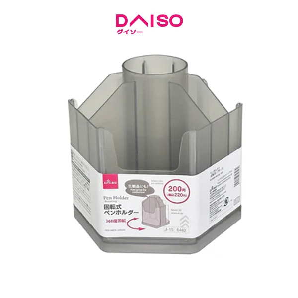 Daiso Pen Holder -Rotating - Black-