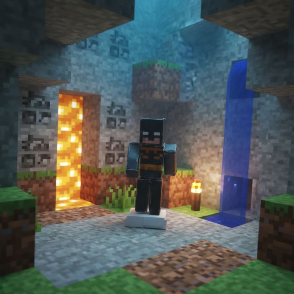 Mainan Minicraft Batman