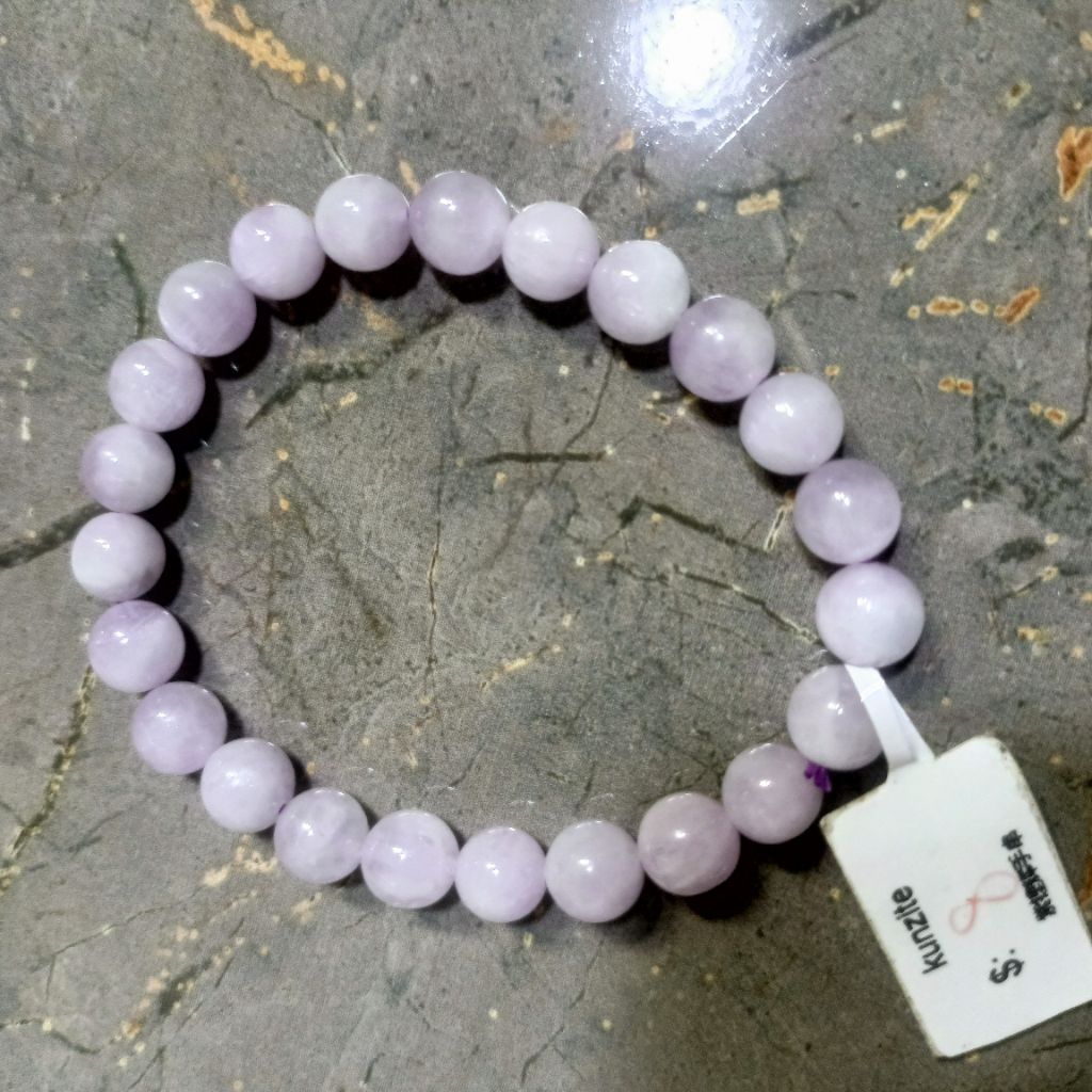GELANG NATURAL KUNZITE