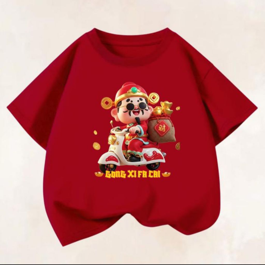 kaos anak imlek
