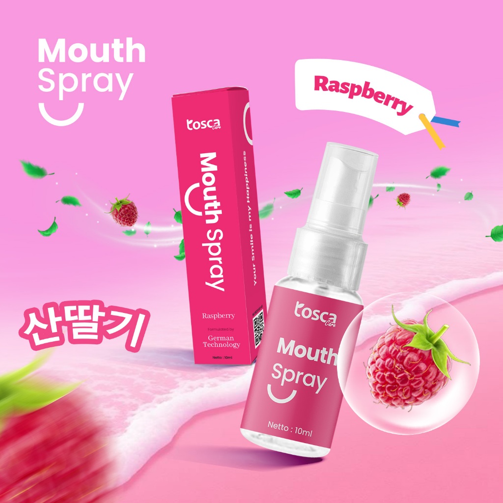TOSCA CARE MOUTH SPRAY RASPBERRY