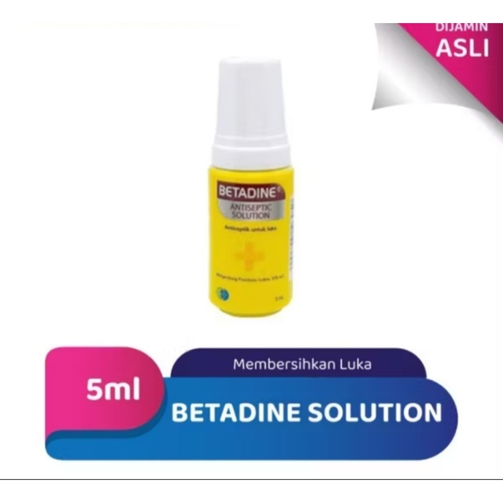 BETADINE SOLUTION 5 ML | ANTISEPTIK