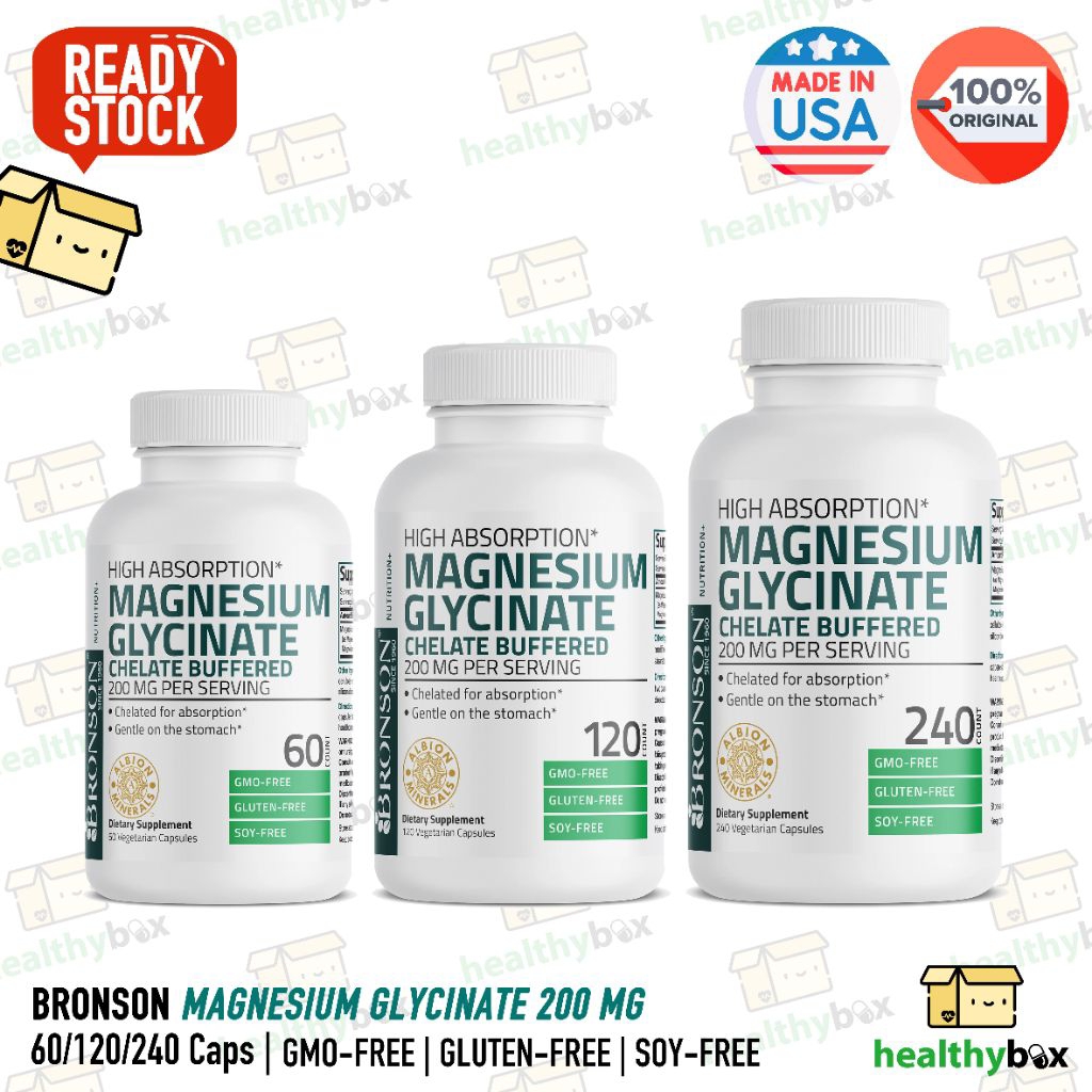 Magnesium Glycinate 200 MG
