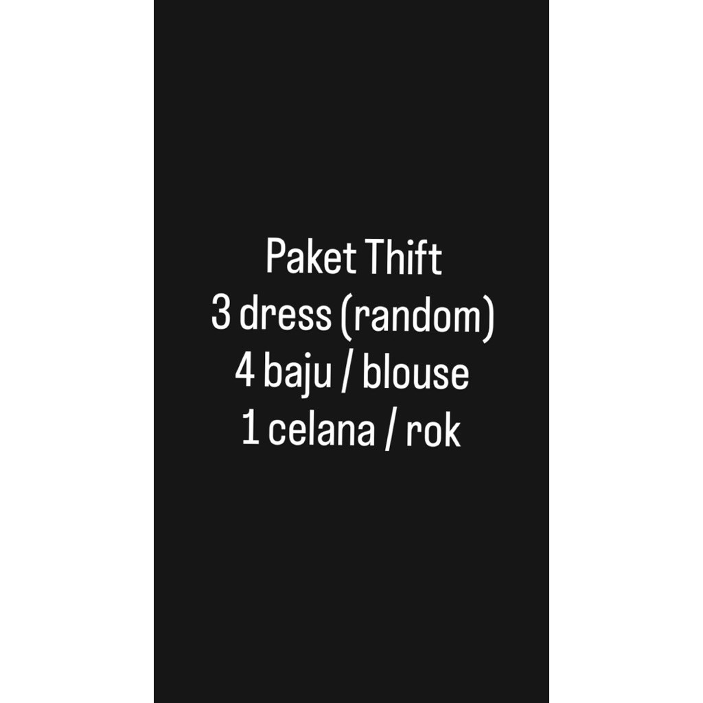 paket 7 item