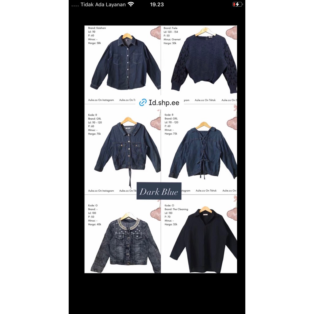 Link semua baju yahhh