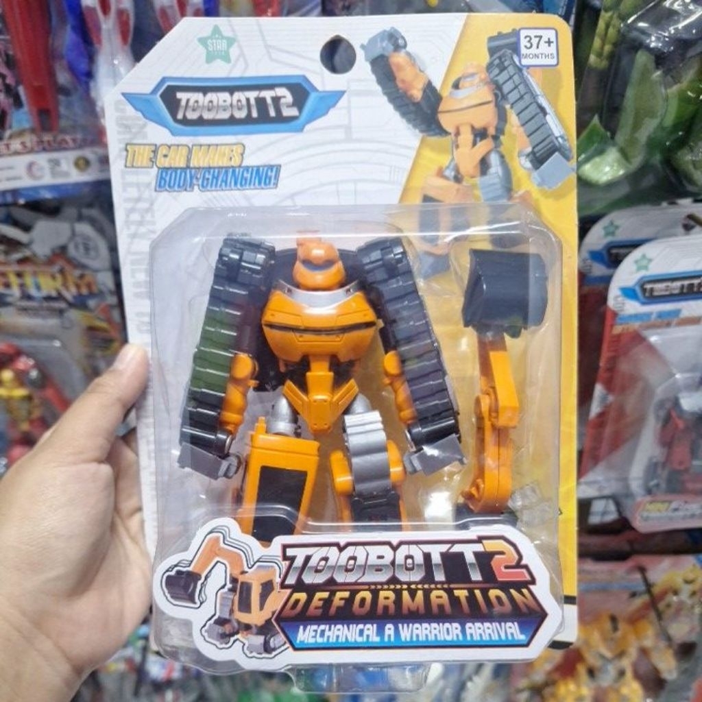 toobott2 transformation mechanical a warrior arrival