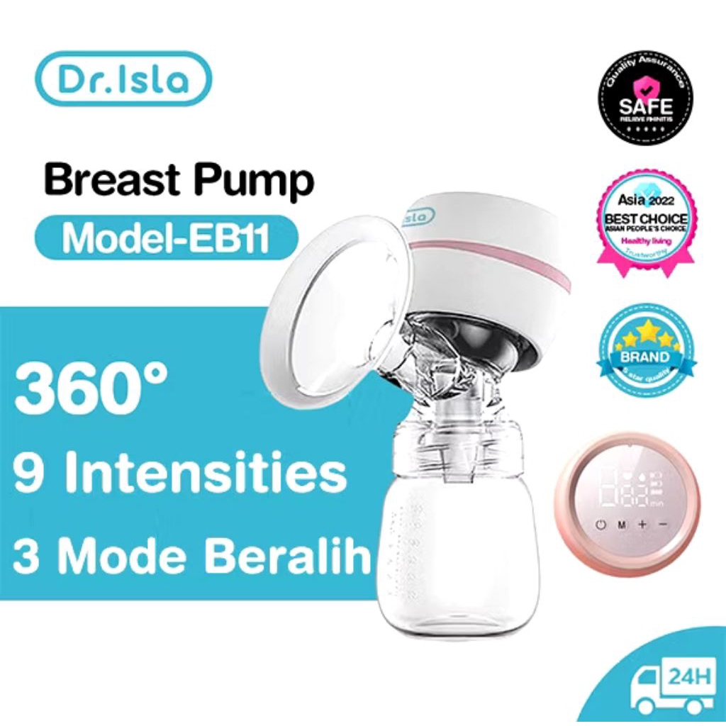 Dr. Isla Portable Electric Breast Pump Model-EB11