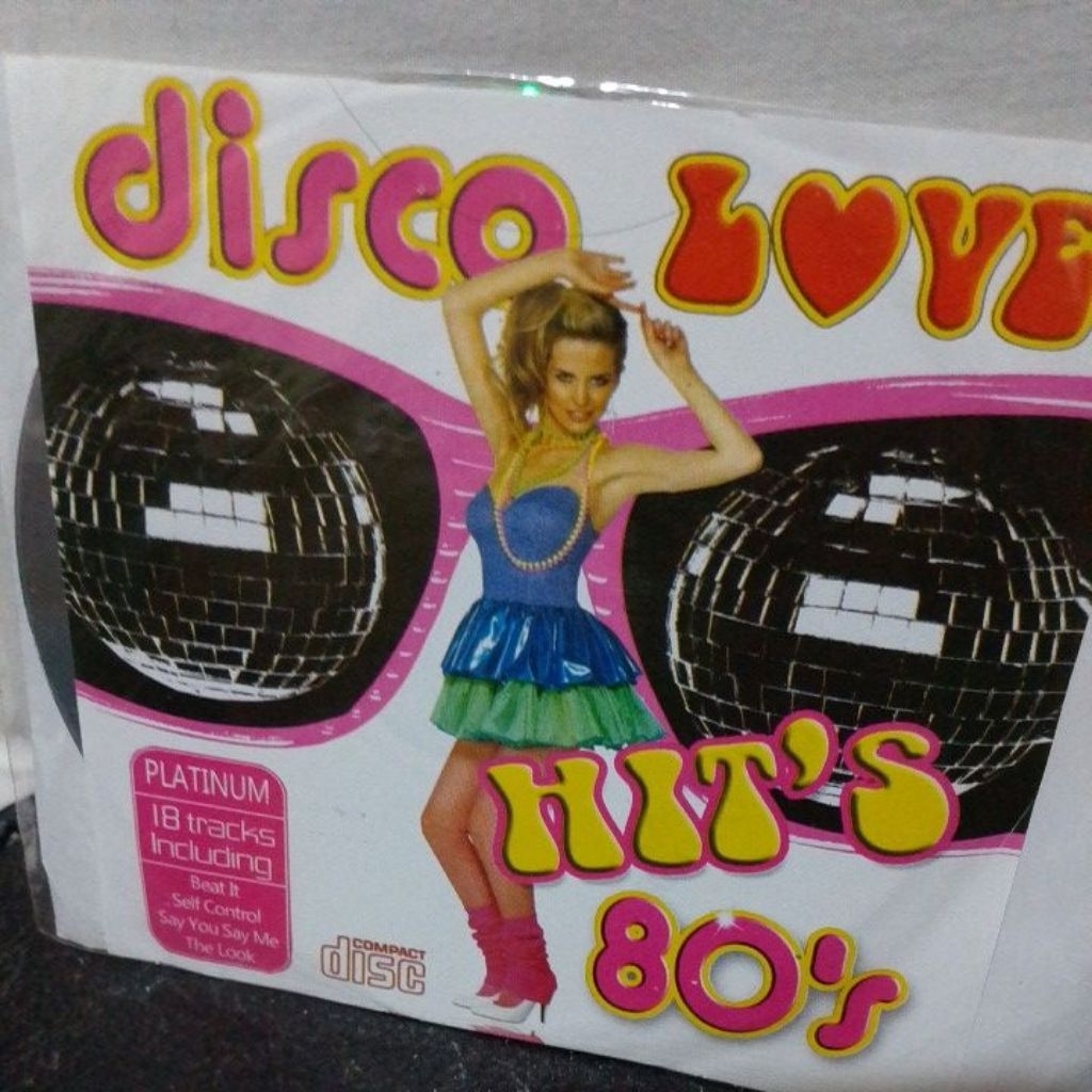 VCD Disco love Hits 80 s