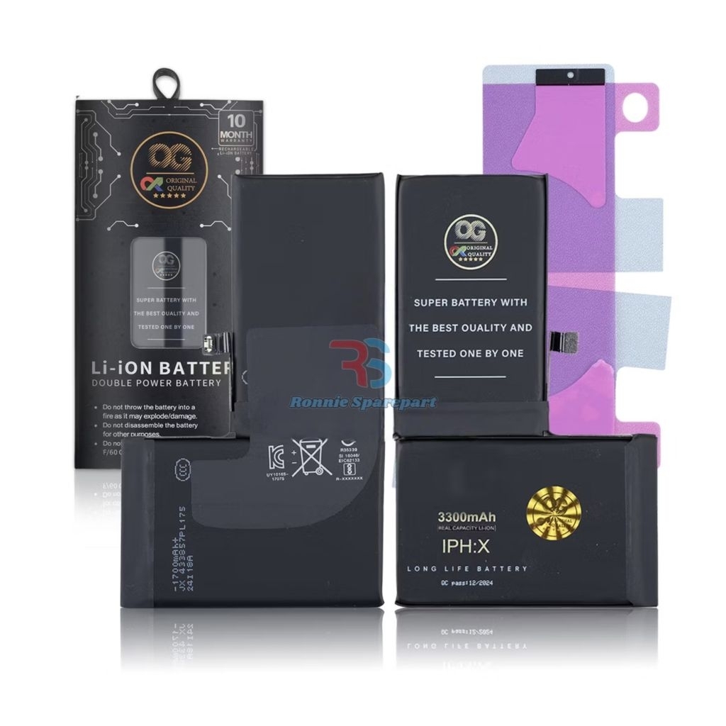 Baterai Batre Iph X | OG Super
