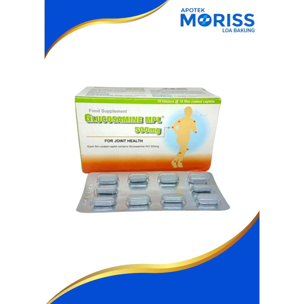 Glucosamine 500mg Sendi Sehat Per Strip