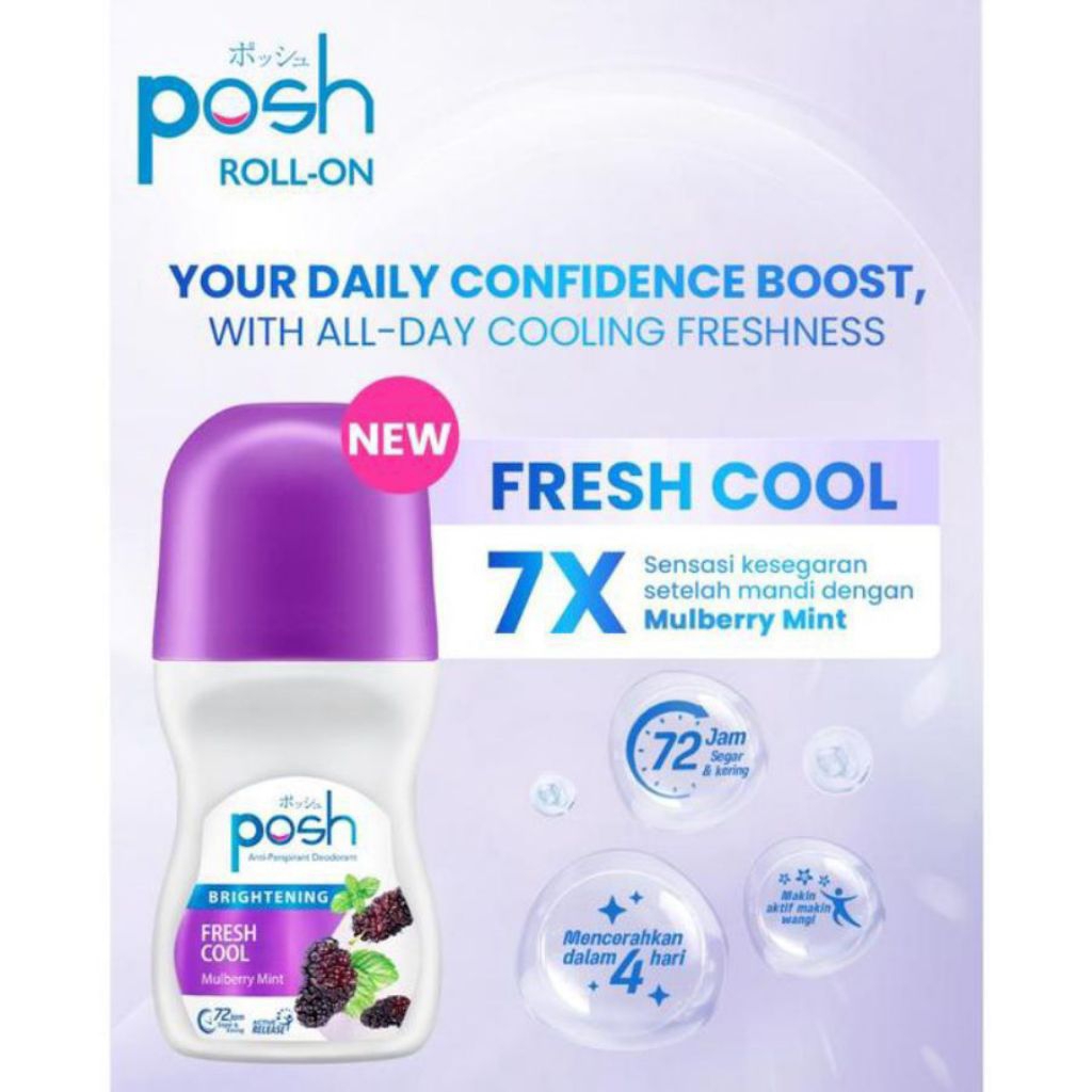 Posh Deodorant Roll On
