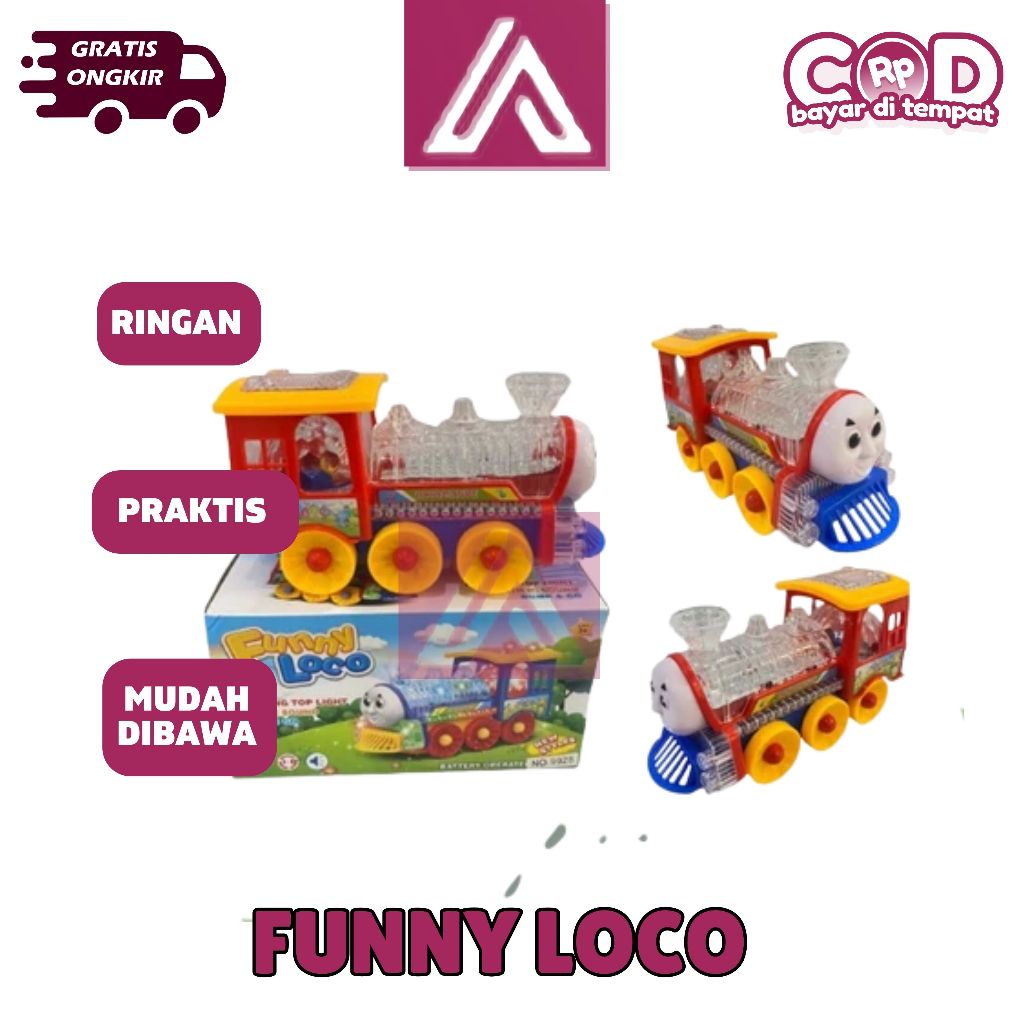 FUNNY LOCO KERETA THOMAS