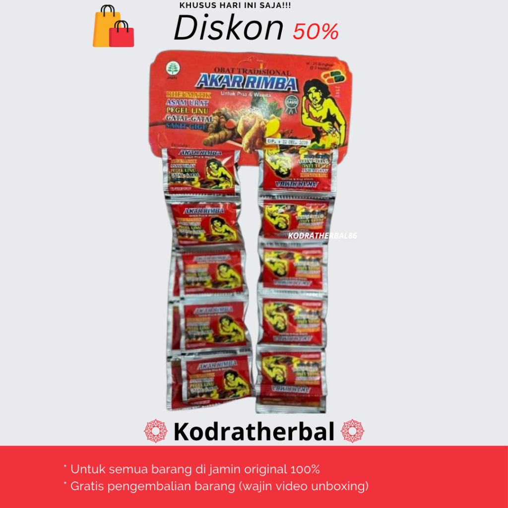 Cod - Akar Rimba Kapsul Original 100%