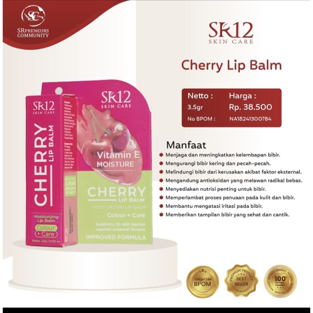 Lip Balm  Cherry SR12