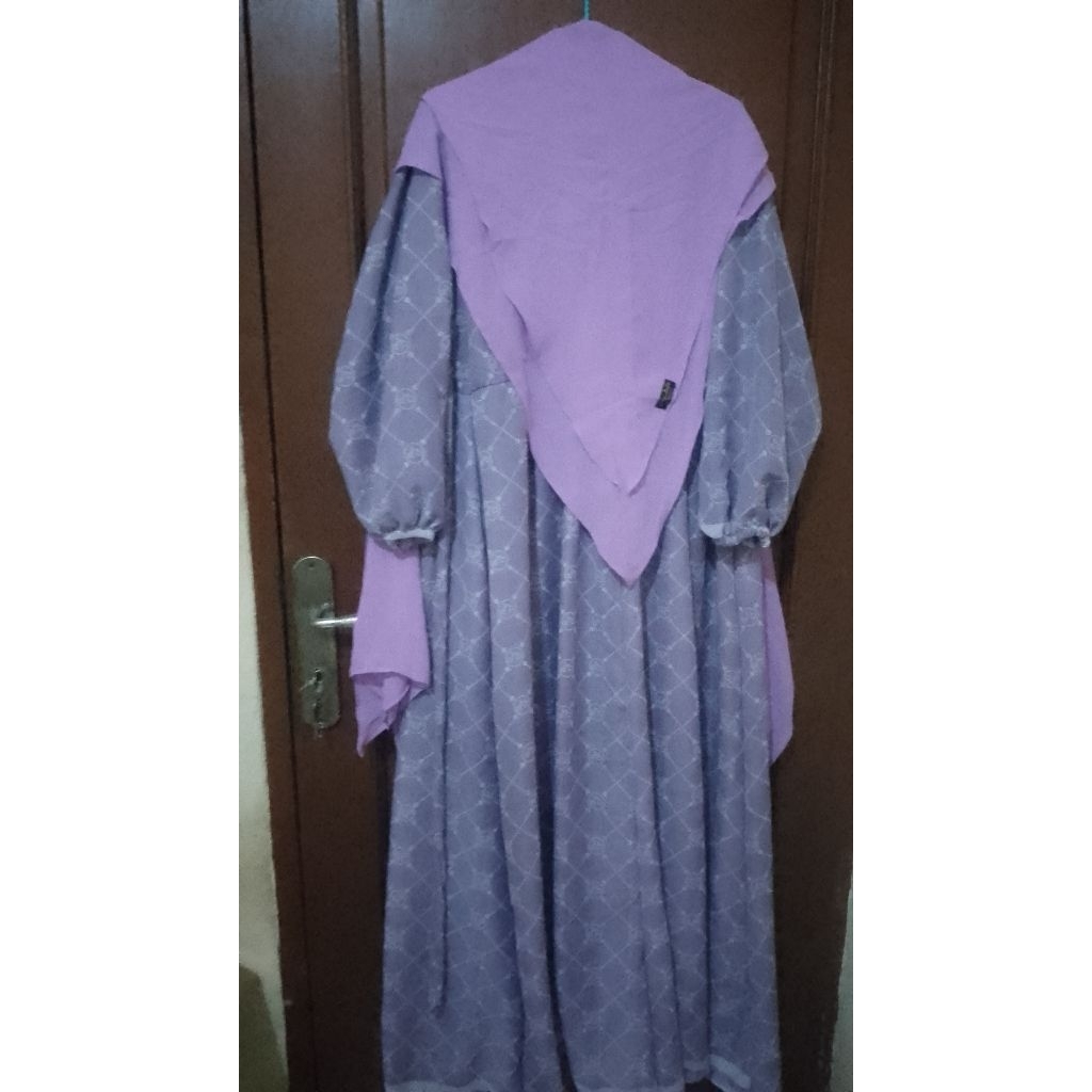 gamis set kerudung