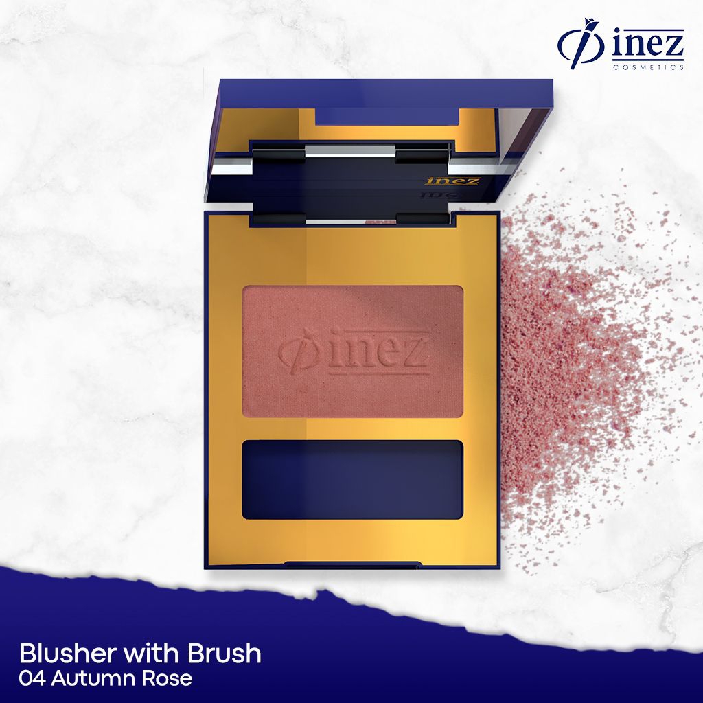 Blusher with brus