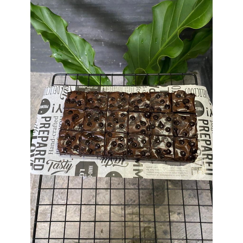 Fudgy Brownies with Chocochips (Small)