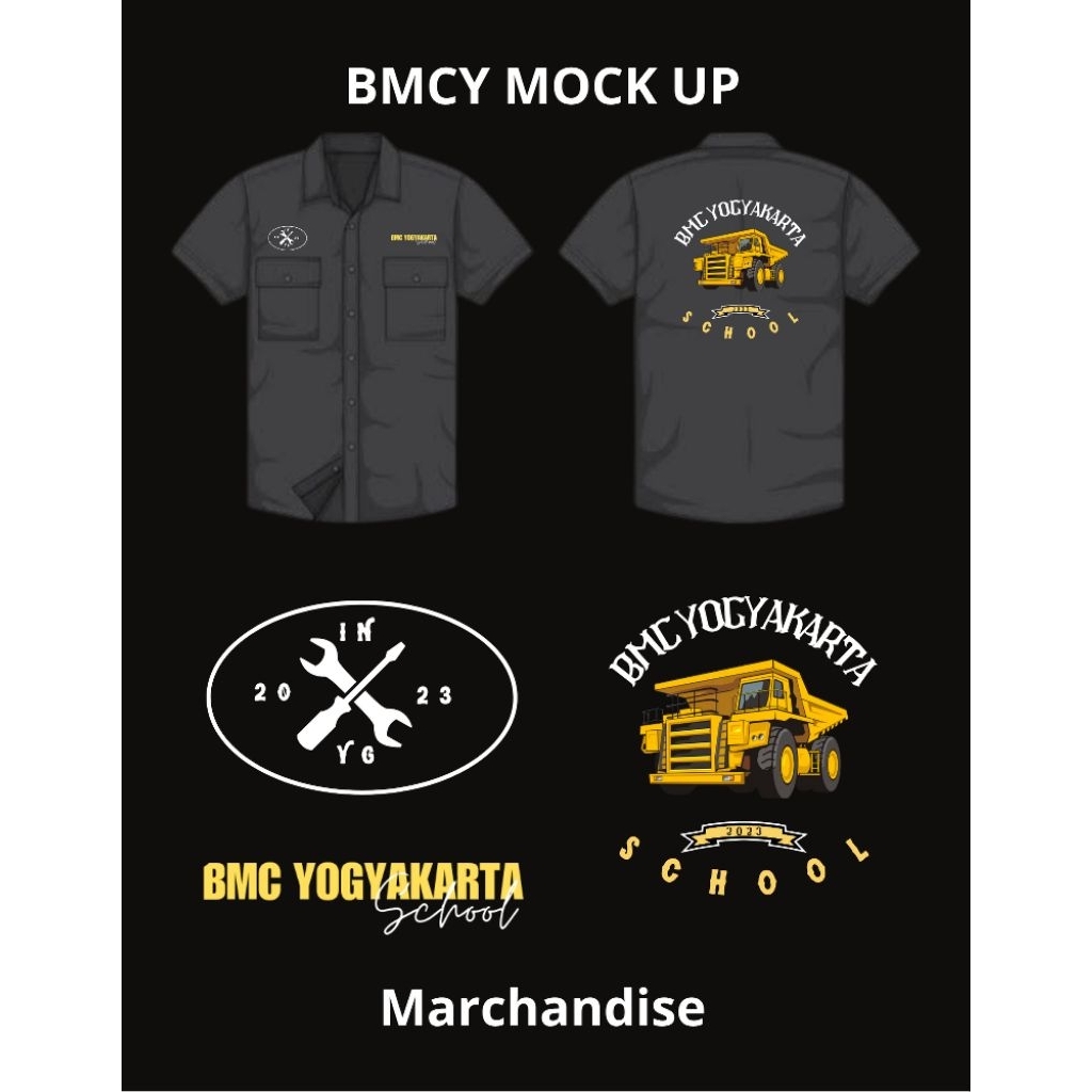 Kemeja BMCY Model Dump Truck