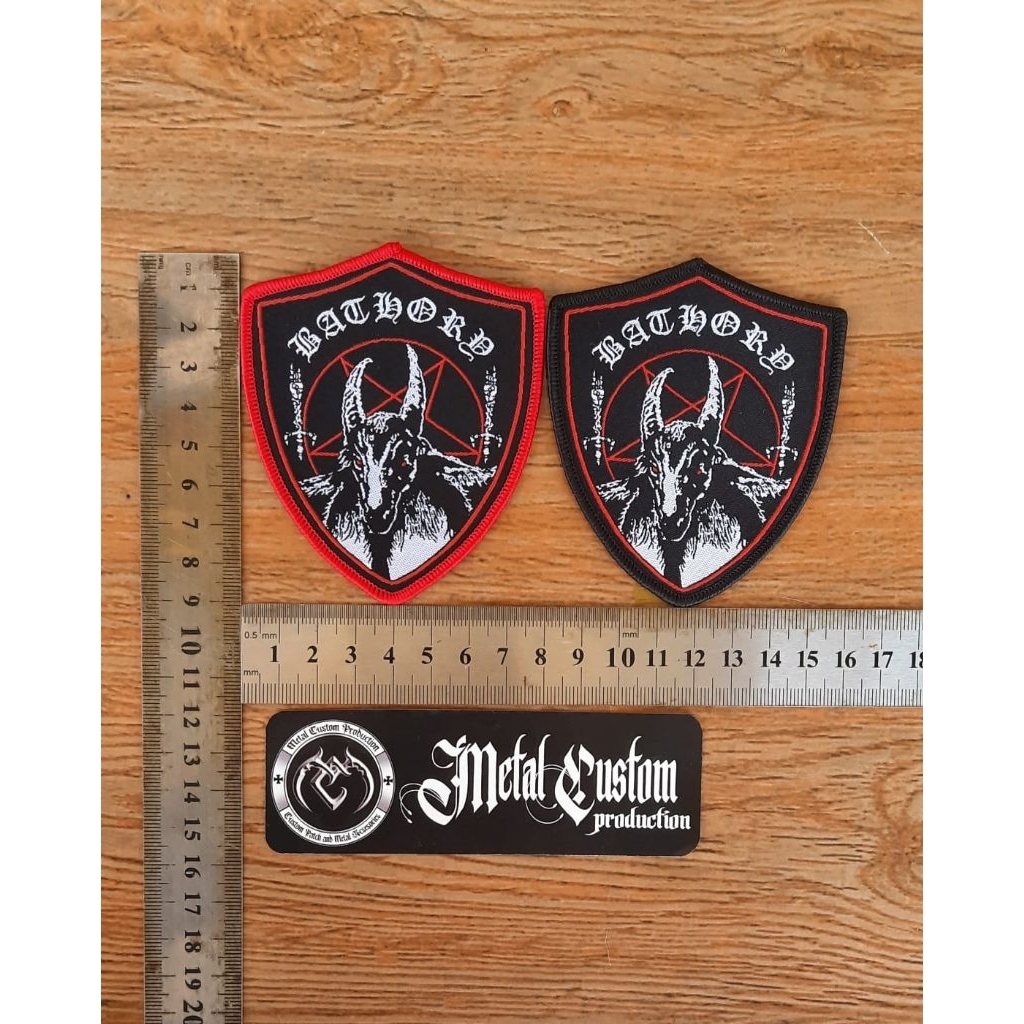 Woven Patch BATHORY SHIELD