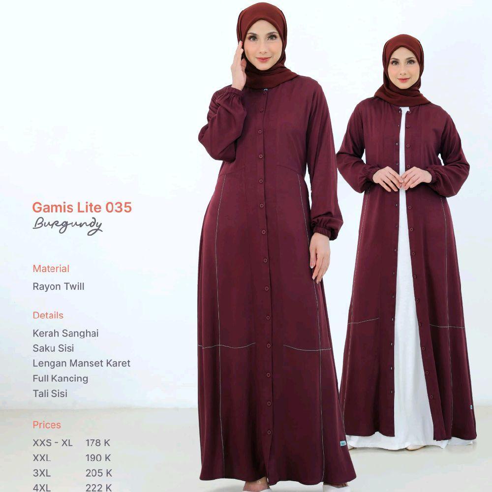 NBRS GAMIS DEWASA SIMPLE KANCING LITE 035