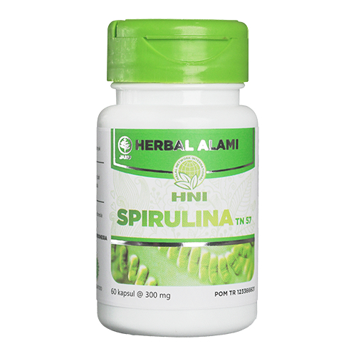Spirulina 60 kapsul @300 gram