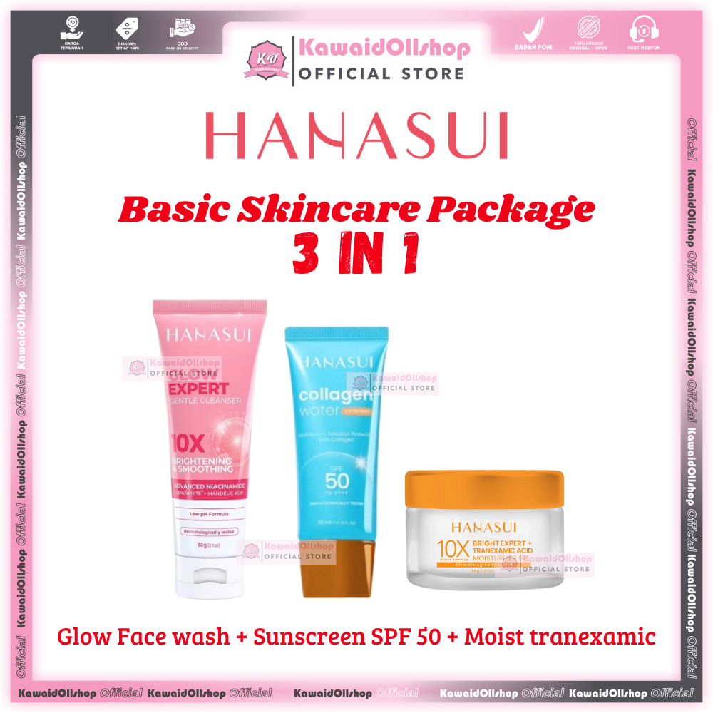 HANASUI Basic Skincare Set