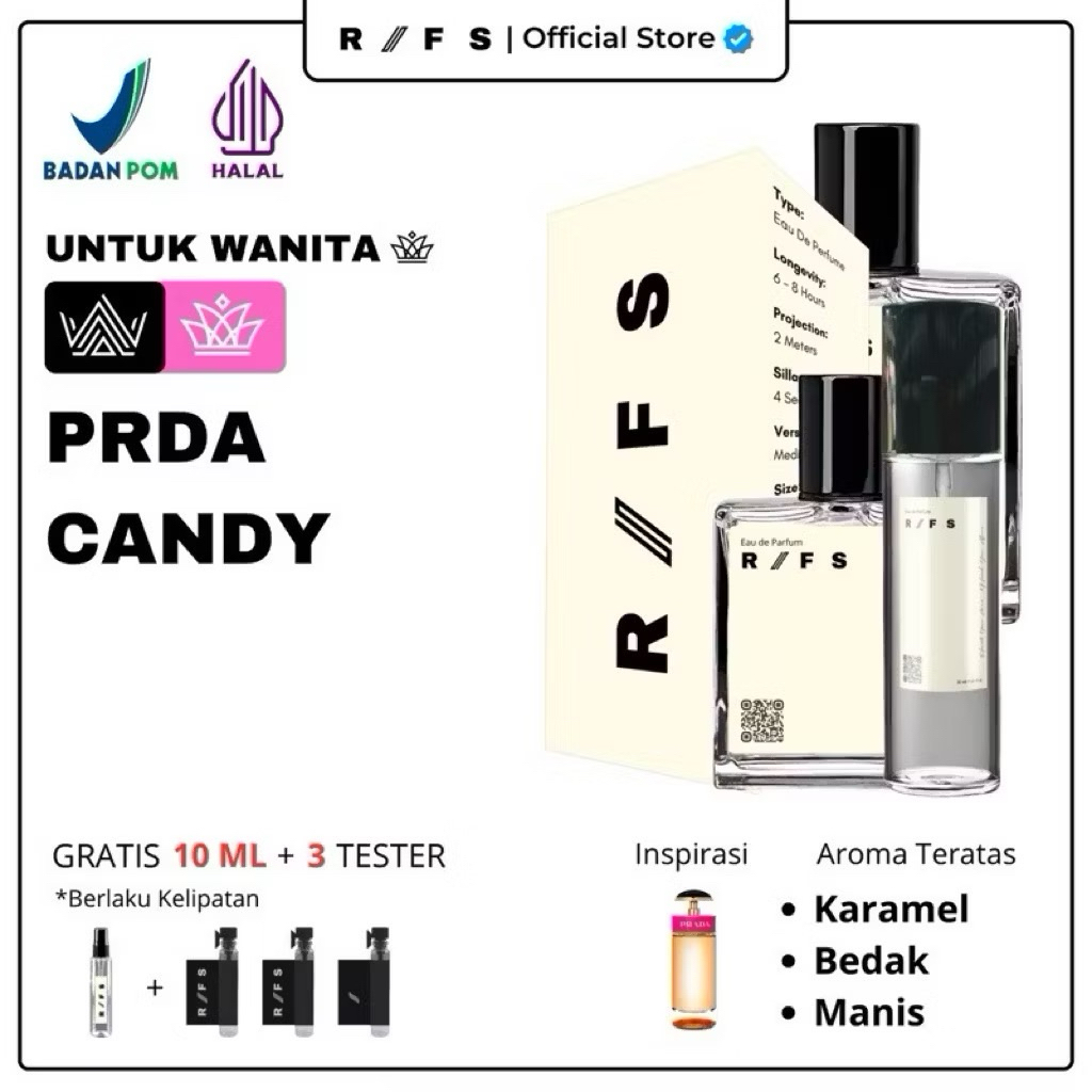 RIFS - Prd Candy EDP Extrait de Parfum Dupe