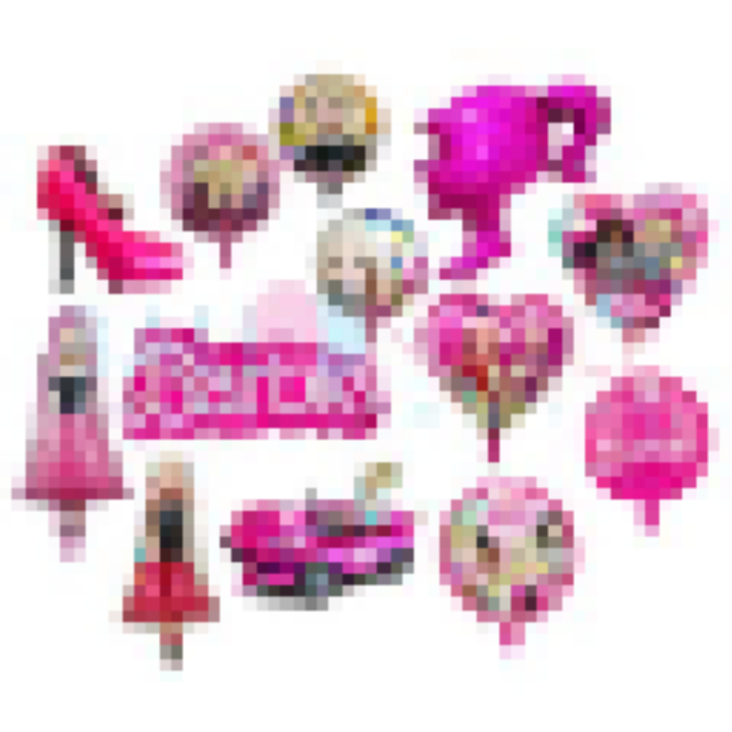 Balon Foil Tema Barbie Jumbo