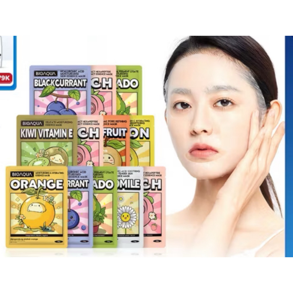 SHEET MASK BIOAQUA LUCU