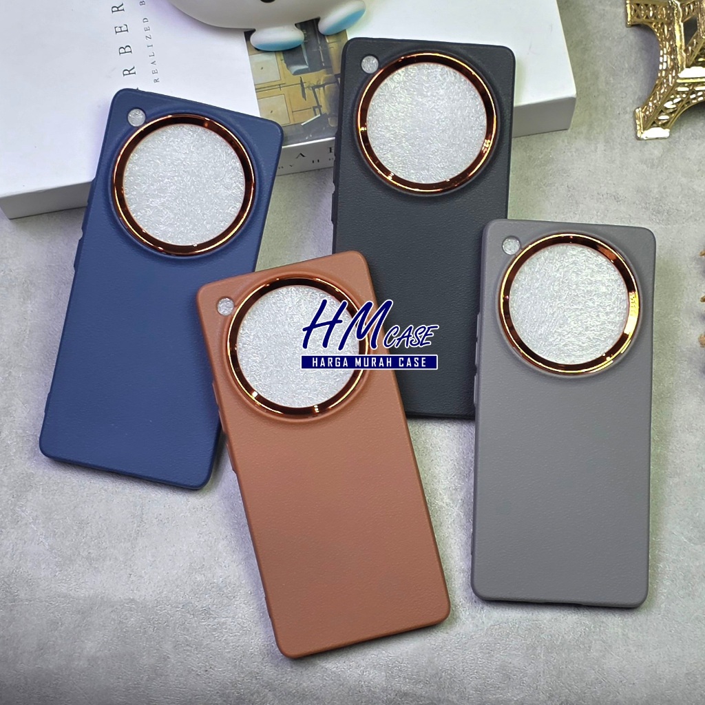Case Infinix Zero 40 SoftCase Macaron Leather List Crom