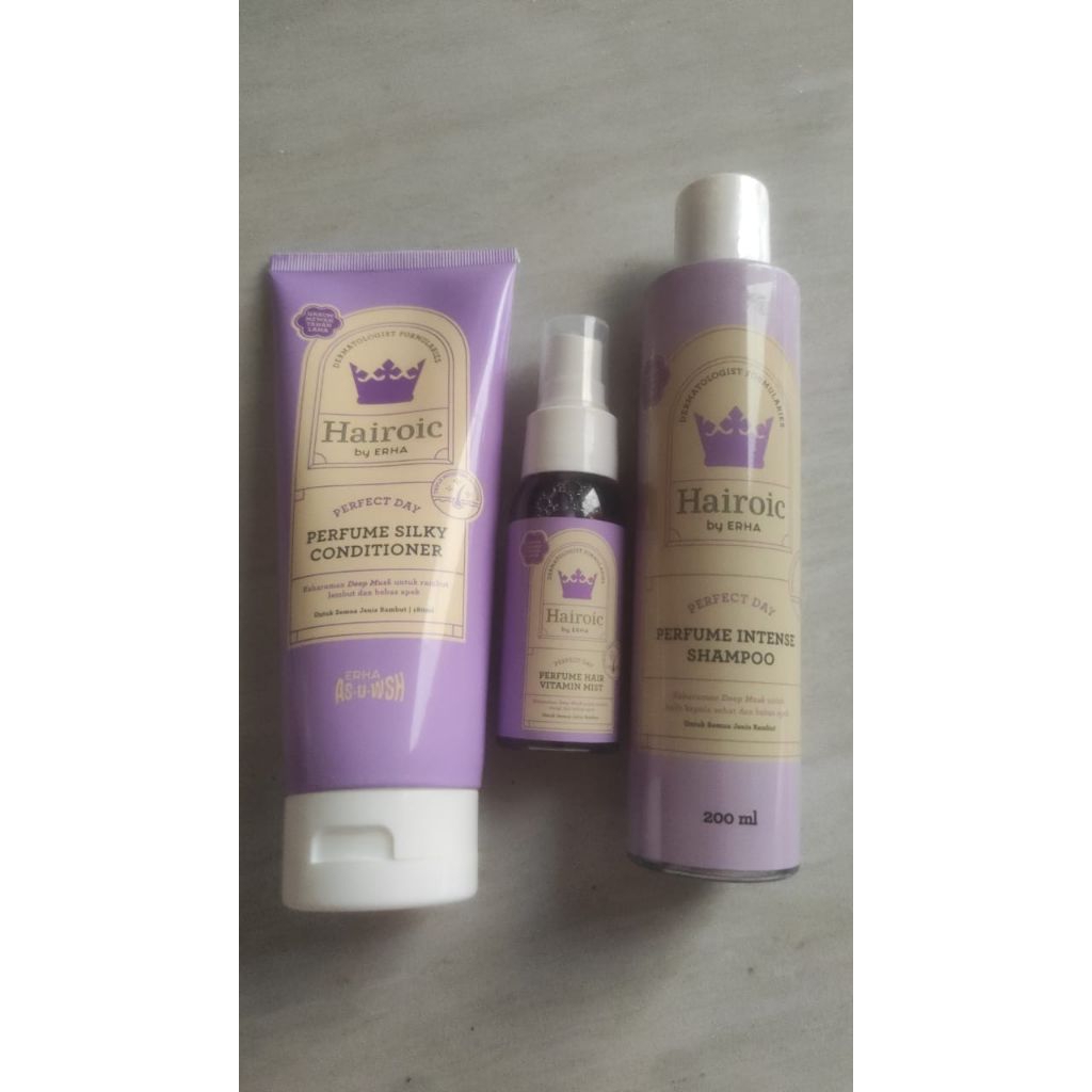 Hairoic Complete Set - Wangi Bunga Elegant Perfect Day