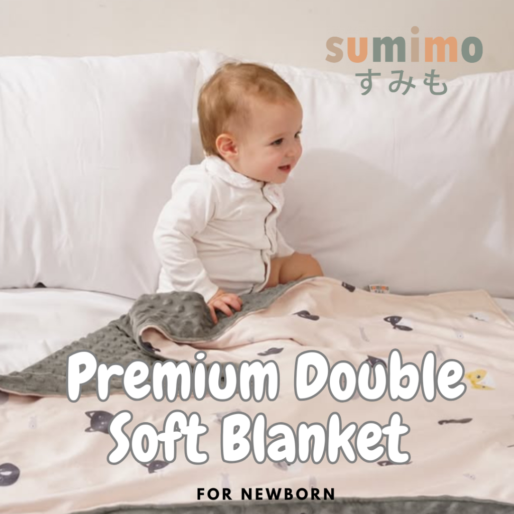 SUMIMO DOUBLE SOFT NEWBORN BLANKET - SELIMUT NEWBORN