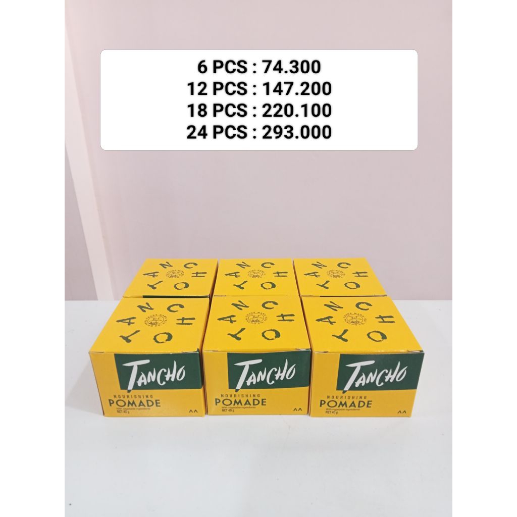 6pcs Tancho Pomade 40g