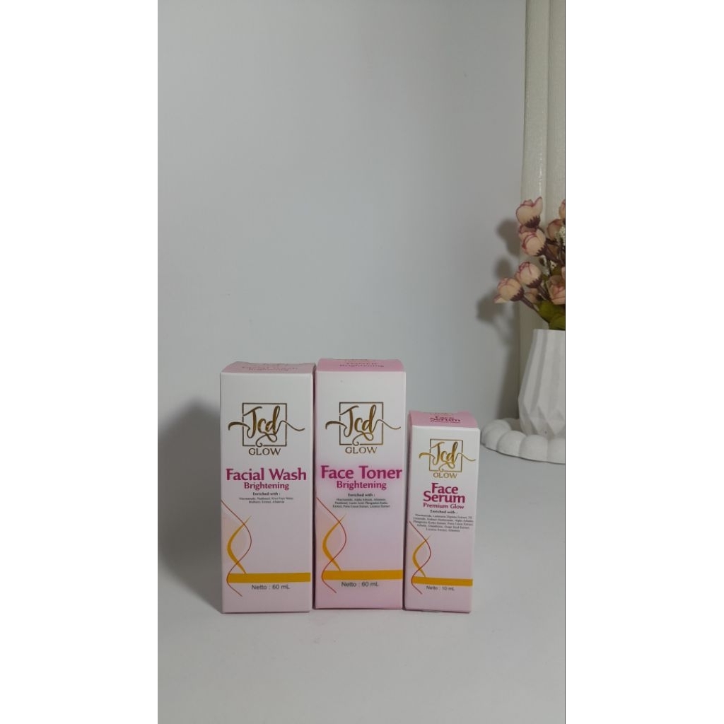 SET SKINCARE GLOWING JCD GLOW