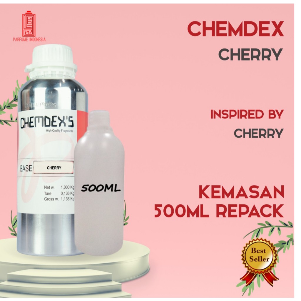 bibit parfum murni CHERRY | CHEMDEX'S 500ML REPACK