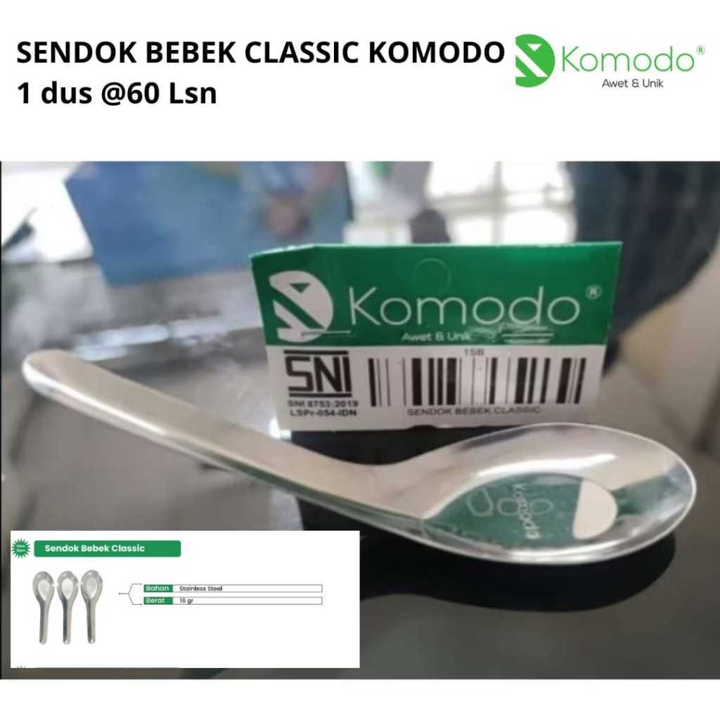 SENDOK BEBEK KOMODO TEBAL