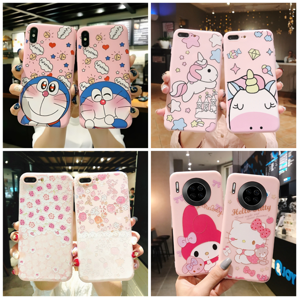 Casing Hp Macaroon Case Xiaomi Redmi Note 5A Prime Note 5 Pro Note 6 Note 6 Pro