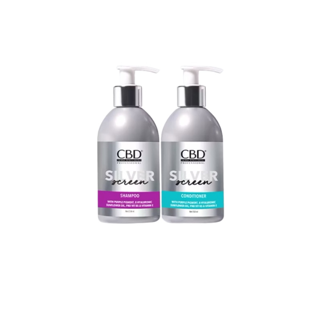 CBD SILVER SCREEN SHAMPOO - CONDITIONER 250ml